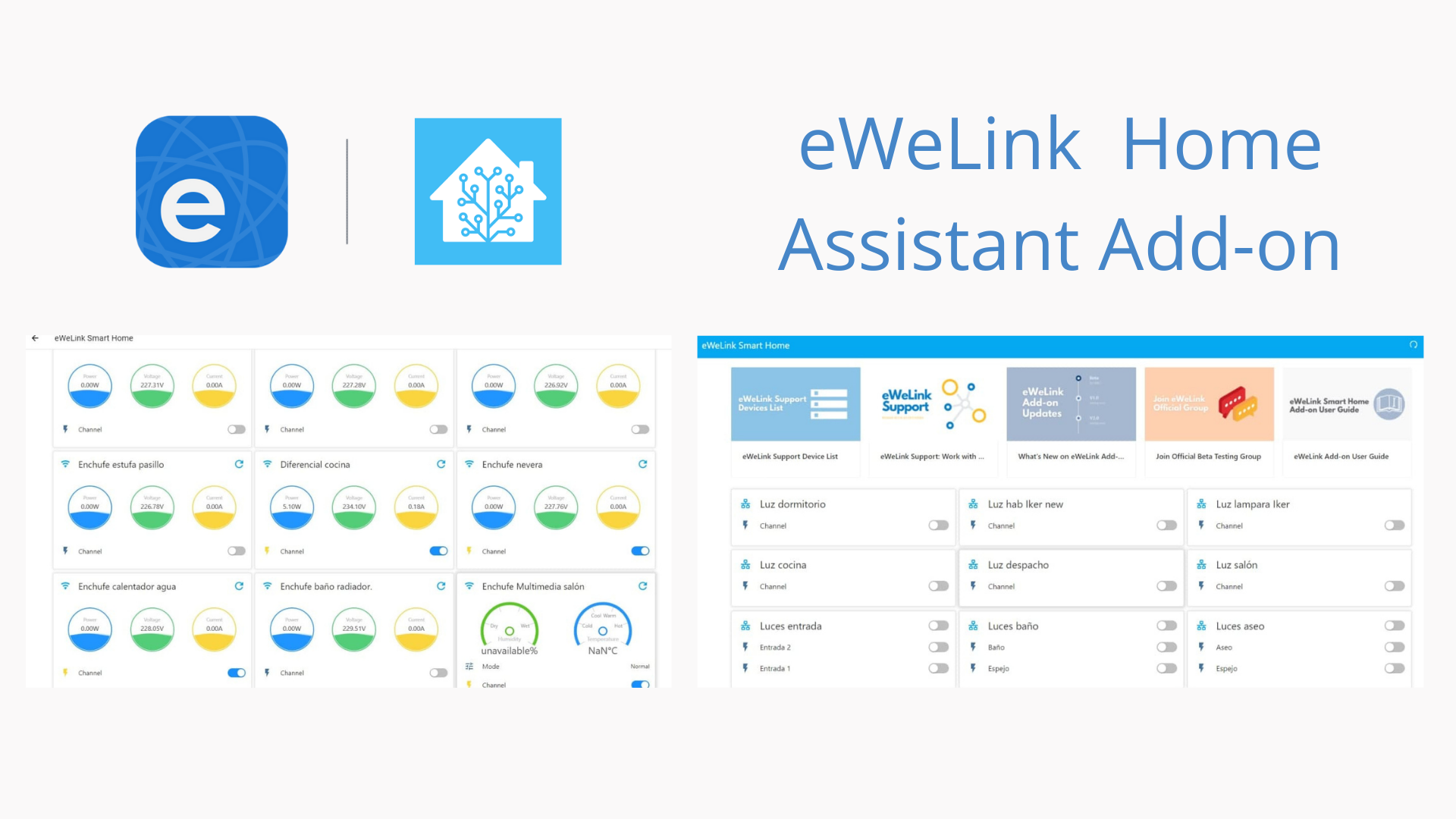 It's official. eWeLink Home Assistant Add-on arrives. - eWeLink